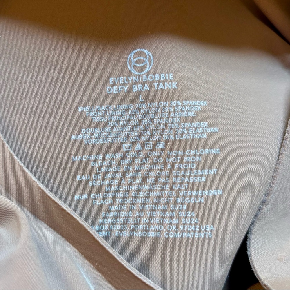 Evelyn & Bobbie Defy Bra Tank in Brown